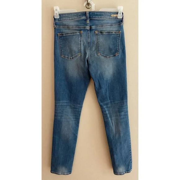 Anthropologie Pilcro and the Letterpress Light Wash Denim Skinny Jeans Size 28 - Picture 4 of 10